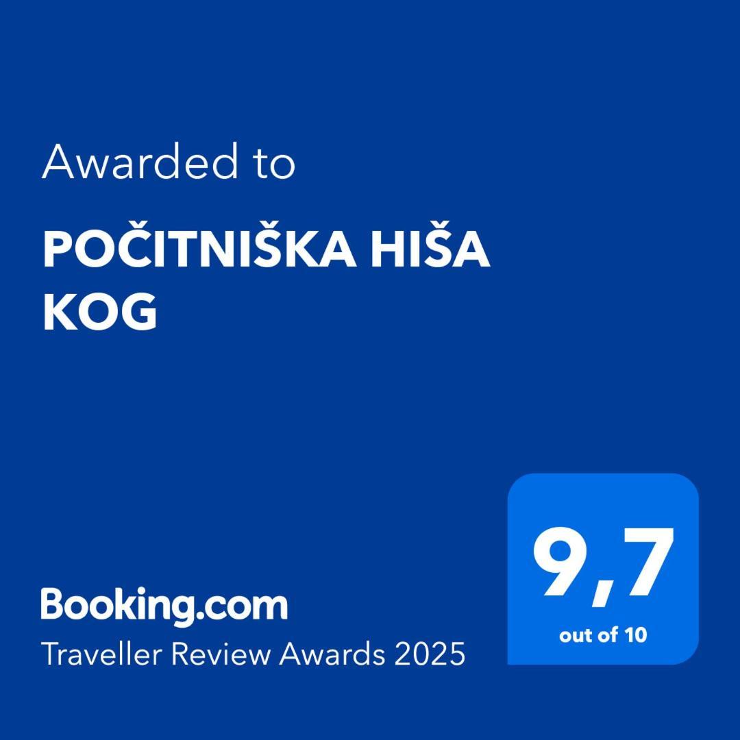 הוילה Pocitniska Hisa Kog מראה חיצוני תמונה
